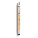 XD Collection Bambus Stylus Kugelschreiber, schwarze Tinte