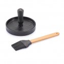 XD Collection BBQ set with hamburger press & brush