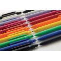 XD Collection Bolt stylo à bille en ABS recyclé certifié GRS, encre bleue