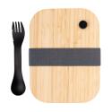 XD Collection Brotdose aus Glas mit Bambusdeckel