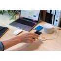 XD Collection câble 3-en-1 avec chargeur sans fil bambou 5W