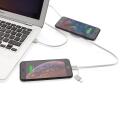 XD Collection câble 3-en-1 avec chargeur sans fil bambou 5W