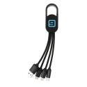 XD Collection cable 4-en-1 avec clip