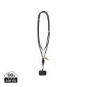 XD Collection CarryLoop RCS recycled PET adjustable phone holder lanyard