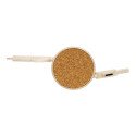 XD Collection cork and wheat 6-in-1 retractable cable