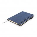 XD Collection Deluxe A5 denim notebook, ruled