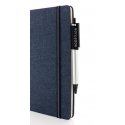 XD Collection Deluxe A5 denim notebook, ruled