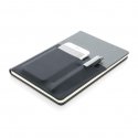 XD Collection Deluxe A5 notebook with smart pockets, ruled