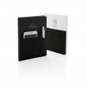 XD Collection Deluxe A5 notebook with smart pockets, ruled