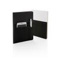 XD Collection Deluxe A5 Notizbuch mit praktischen Taschen, liniert