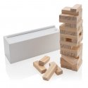 XD Collection Deluxe tumbling tower wood block stacking game