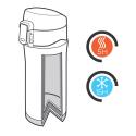 XD Collection Easy lock gobelet isotherme 300 ml
