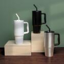 XD Collection Embrace deluxe RCS recycled stainless steel tumbler 900ml
