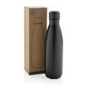 XD Collection Eureka RCS-zertifizierte einwandige 500 ml Trinkflasche aus recyceltem Edelstahl