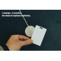 XD Collection Findit RCS rplastic rechargeable ultra-thin finder card