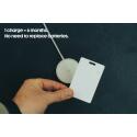 XD Collection Findit RCS rplastic rechargeable ultra-thin finder card