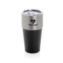 XD Collection Fluid 500ml Reisebecher aus RCS-zertifiziert recyceltem Stahl