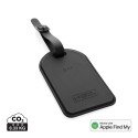 XD Collection Globefind RCS rPolyester luggage tag with worldwide locating
