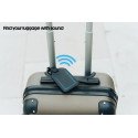 XD Collection Globefind RCS rPolyester luggage tag with worldwide locating