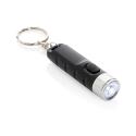 XD Collection Globix porte-clés lampe USB rechargeable en plastique RCS