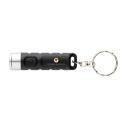 XD Collection Globix RCS gerecycled plastic USB oplaadbaar sleutelhangerlampje