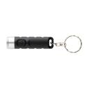 XD Collection Globix RCS recycled plastic USB rechargeable keychain flashlight