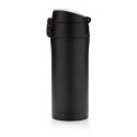 XD Collection gobelet 300ml à fermeture facile en acier inoxydable recyclé RCS