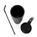 XD Collection Graphic 360 RCS gecertificeerde gerecycled stalen drinkbeker 900ml