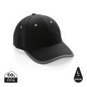 XD Collection Impact AWARE casquette contrastée à  6 panneaux en coton recyclé