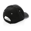 XD Collection Impact AWARE casquette contrastée à  6 panneaux en coton recyclé