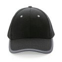 XD Collection Impact AWARE recycled cotton 6 panel contrast cap