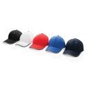 XD Collection Impact AWARE recycled cotton 6 panel contrast cap