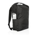 XD Collection Impact AWARE™ RPET lightweight rolltop backpack