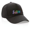 XD Collection Impact casquette à  5 panneaux en coton recyclé