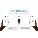 XD Collection Keyfinder Dual keychain with worldwide locating