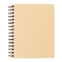 XD Collection Kraft A5 Notizbuch mit Haftnotizen, liniert