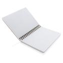 XD Collection Kraft carnet de notes A5 avec notes autocollantes, lignées