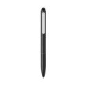 XD Collection Kymi RCS gerecycleerd aluminium pen met stylus, blauwschrijvend