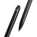 XD Collection Kymi RCS gerecycleerd aluminium pen met stylus, blauwschrijvend