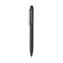 XD Collection Kymi RCS gerecycleerd aluminium pen met stylus, blauwschrijvend