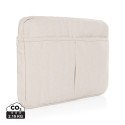 XD Collection Laluka AWARE™ gerecycleerd katoen 15,6 inch laptopsleeve