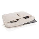 XD Collection Laluka AWARE™ recycled cotton 15.6 inch laptop sleeve