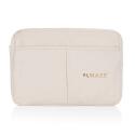 XD Collection Laluka AWARE&trade; recycled cotton 15.6 inch laptop sleeve