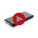 XD Collection light up logo - batterie externe sans fil de 8.000 mAh
