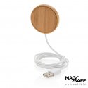 XD Collection MagSafe 10W bamboe magnetische draadloze lader