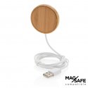 XD Collection MagSafe 10W bamboo magnetic wireless charger