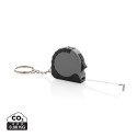 XD Collection MeasureMate Maßband Schlüsselanhänger von 1 Meter aus RCS recyceltem ABS