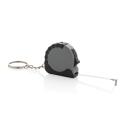 XD Collection MeasureMate RCS gerecycled ABS rolmeter sleutelhanger van 1 meter