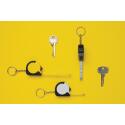 XD Collection MeasureMate RCS gerecycled ABS rolmeter sleutelhanger van 1 meter