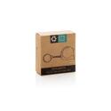 XD Collection MeasureMate RCS gerecycled ABS rolmeter sleutelhanger van 1 meter